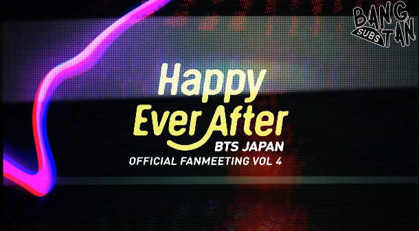 BTS Happy Ever After DVD BTS JAPAN FANMEETING Happy Ever After BTS
